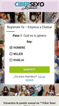 Mobile Screenshot of cibersexomexico.com